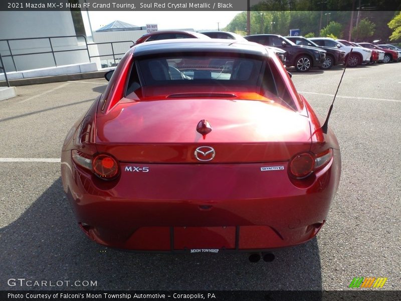 Soul Red Crystal Metallic / Black 2021 Mazda MX-5 Miata RF Grand Touring