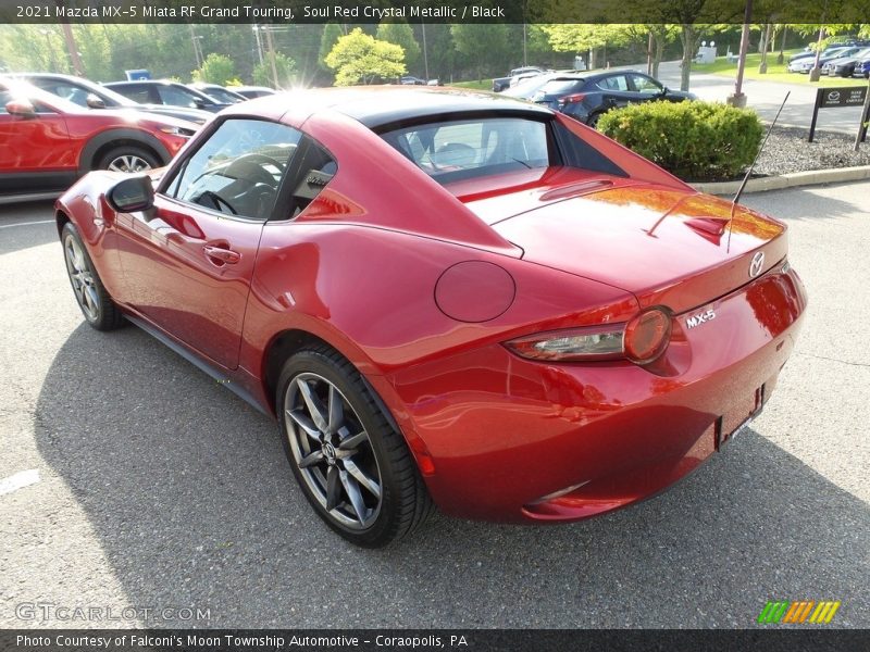 Soul Red Crystal Metallic / Black 2021 Mazda MX-5 Miata RF Grand Touring