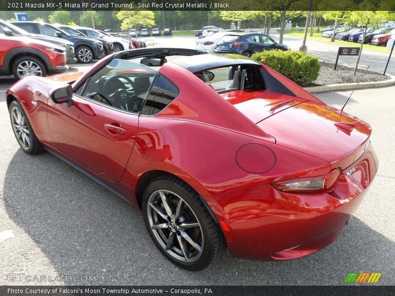 Soul Red Crystal Metallic / Black 2021 Mazda MX-5 Miata RF Grand Touring