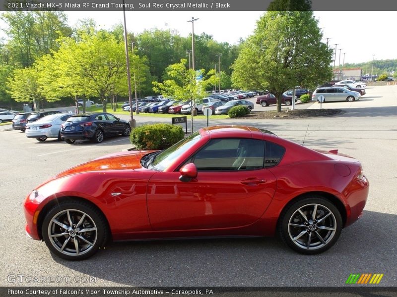 Soul Red Crystal Metallic / Black 2021 Mazda MX-5 Miata RF Grand Touring