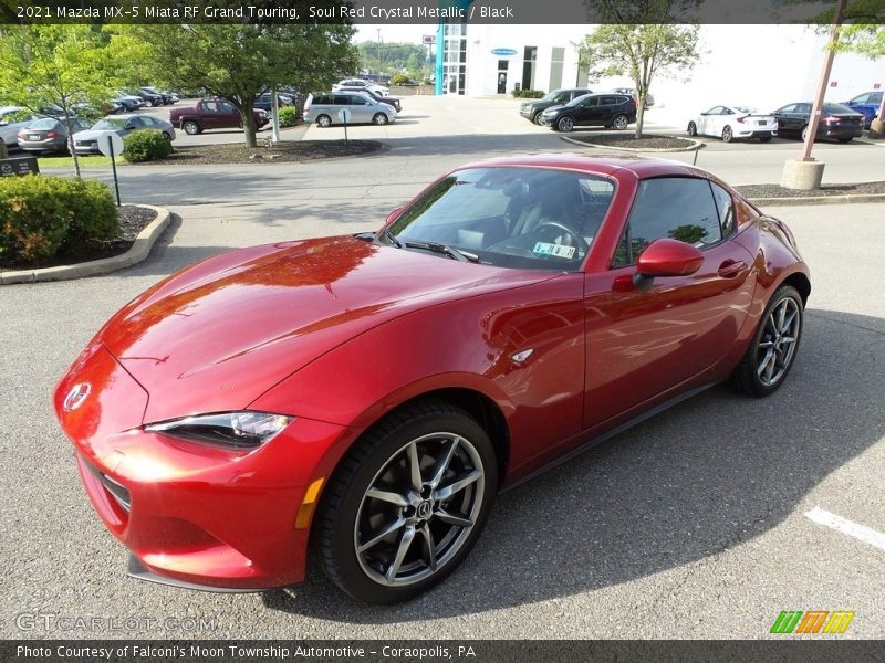 Front 3/4 View of 2021 MX-5 Miata RF Grand Touring