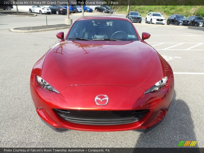 Soul Red Crystal Metallic / Black 2021 Mazda MX-5 Miata RF Grand Touring