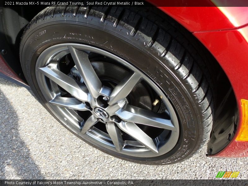 Soul Red Crystal Metallic / Black 2021 Mazda MX-5 Miata RF Grand Touring