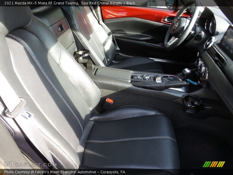 Soul Red Crystal Metallic / Black 2021 Mazda MX-5 Miata RF Grand Touring