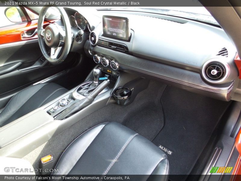 Soul Red Crystal Metallic / Black 2021 Mazda MX-5 Miata RF Grand Touring
