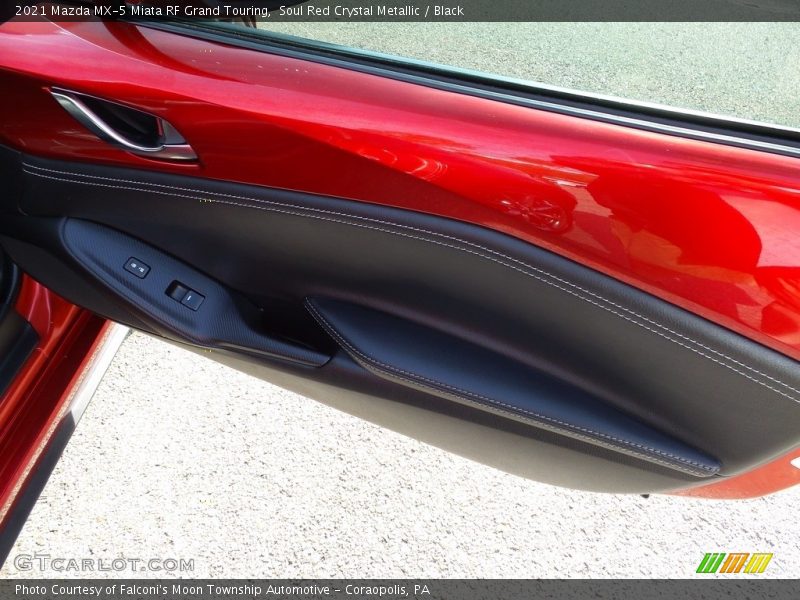 Soul Red Crystal Metallic / Black 2021 Mazda MX-5 Miata RF Grand Touring