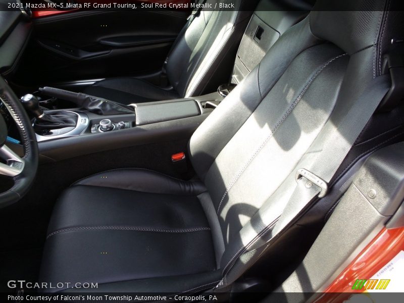 Soul Red Crystal Metallic / Black 2021 Mazda MX-5 Miata RF Grand Touring