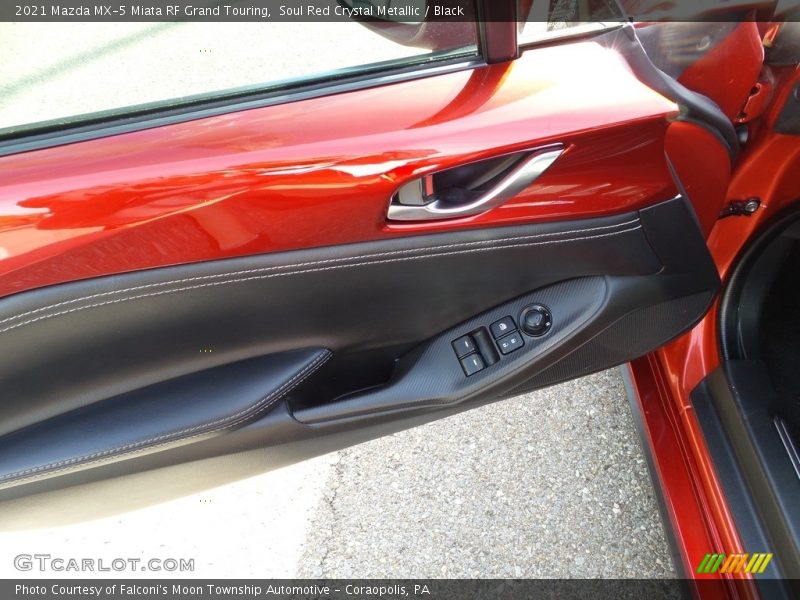 Soul Red Crystal Metallic / Black 2021 Mazda MX-5 Miata RF Grand Touring