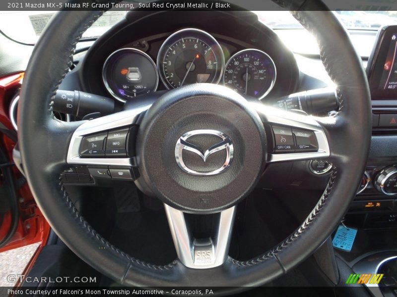 Soul Red Crystal Metallic / Black 2021 Mazda MX-5 Miata RF Grand Touring