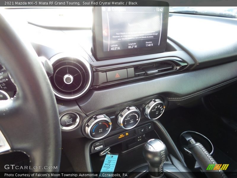 Soul Red Crystal Metallic / Black 2021 Mazda MX-5 Miata RF Grand Touring