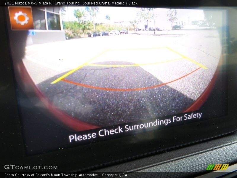 Soul Red Crystal Metallic / Black 2021 Mazda MX-5 Miata RF Grand Touring