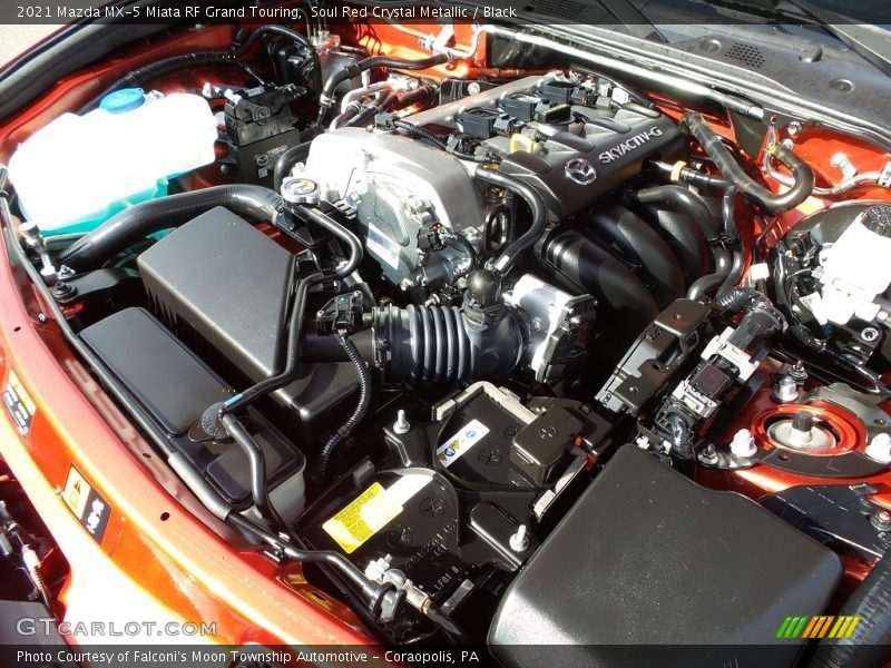  2021 MX-5 Miata RF Grand Touring Engine - 2.0 Liter SKYACTIV-G DI DOHC 16-Valve VVT 4 Cylinder