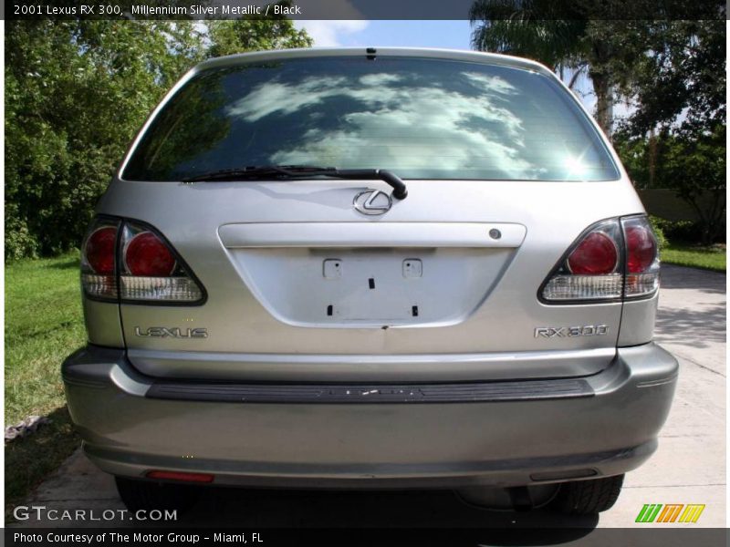 Millennium Silver Metallic / Black 2001 Lexus RX 300
