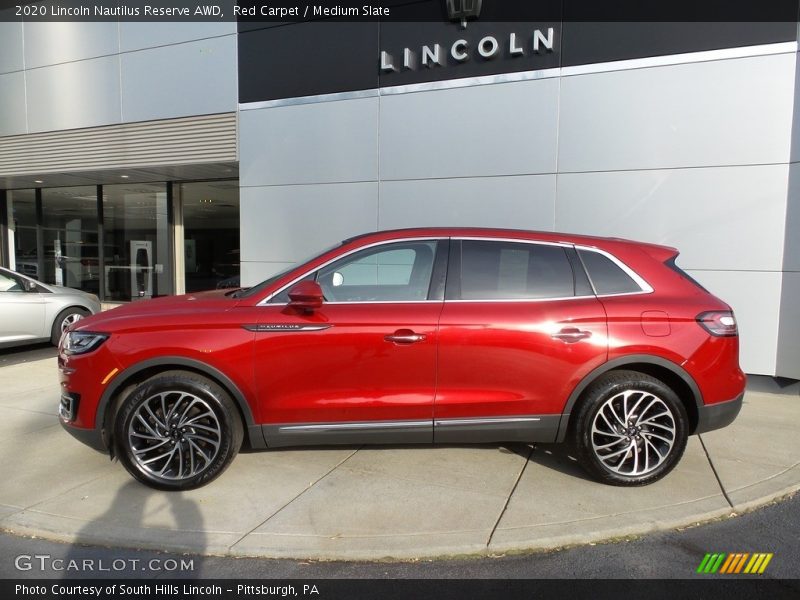  2020 Nautilus Reserve AWD Red Carpet