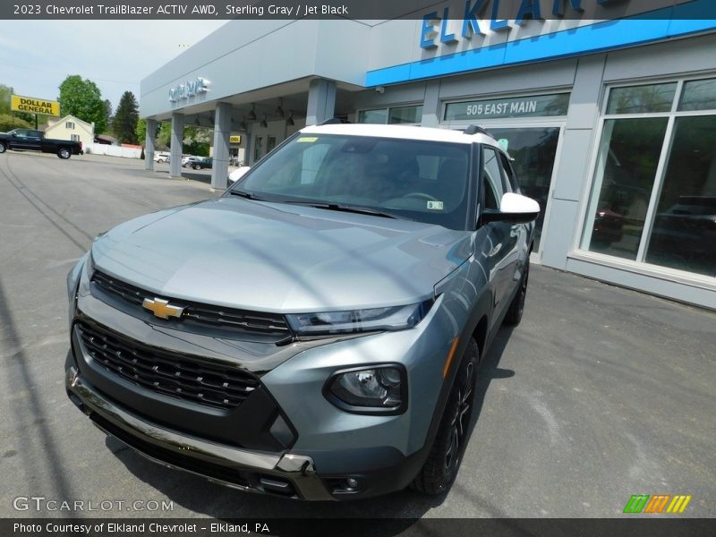 Sterling Gray / Jet Black 2023 Chevrolet TrailBlazer ACTIV AWD