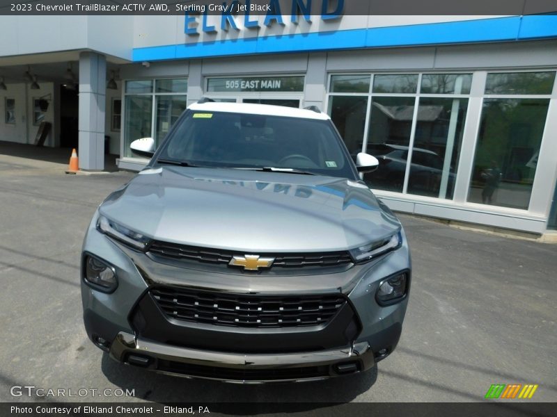 Sterling Gray / Jet Black 2023 Chevrolet TrailBlazer ACTIV AWD