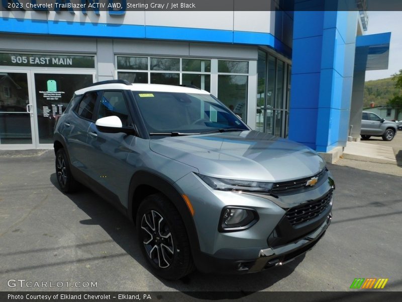 Sterling Gray / Jet Black 2023 Chevrolet TrailBlazer ACTIV AWD