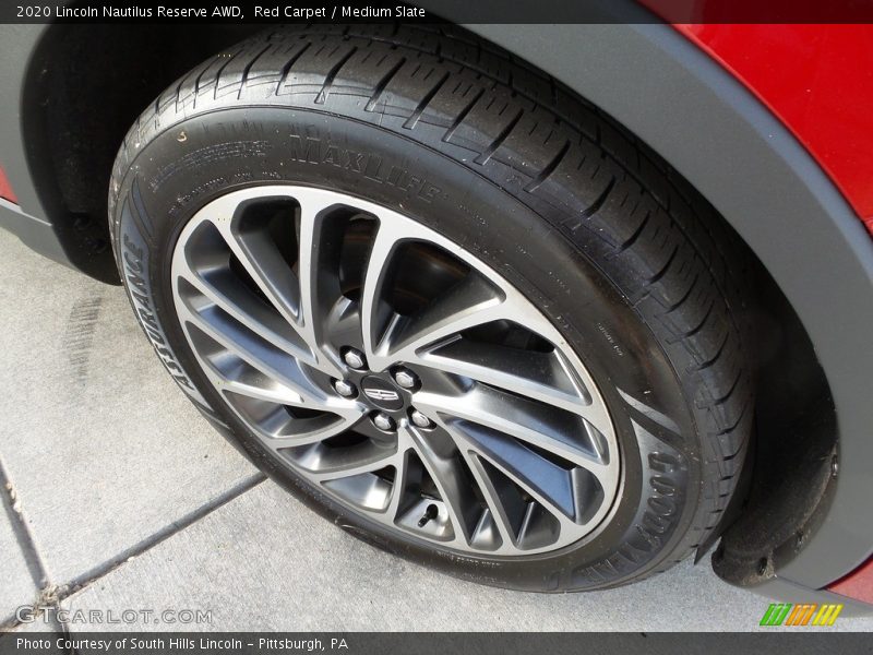 Red Carpet / Medium Slate 2020 Lincoln Nautilus Reserve AWD