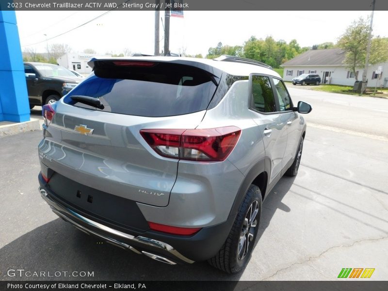 Sterling Gray / Jet Black 2023 Chevrolet TrailBlazer ACTIV AWD