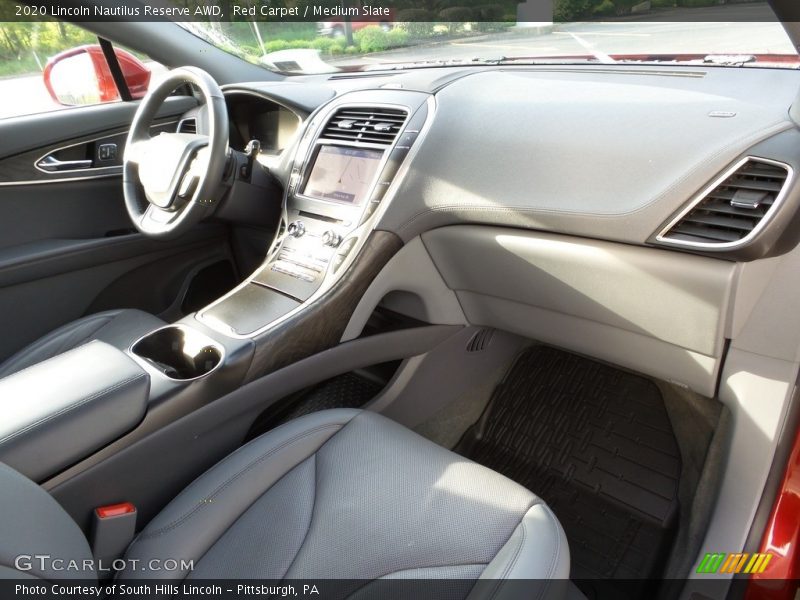 Front Seat of 2020 Nautilus Reserve AWD