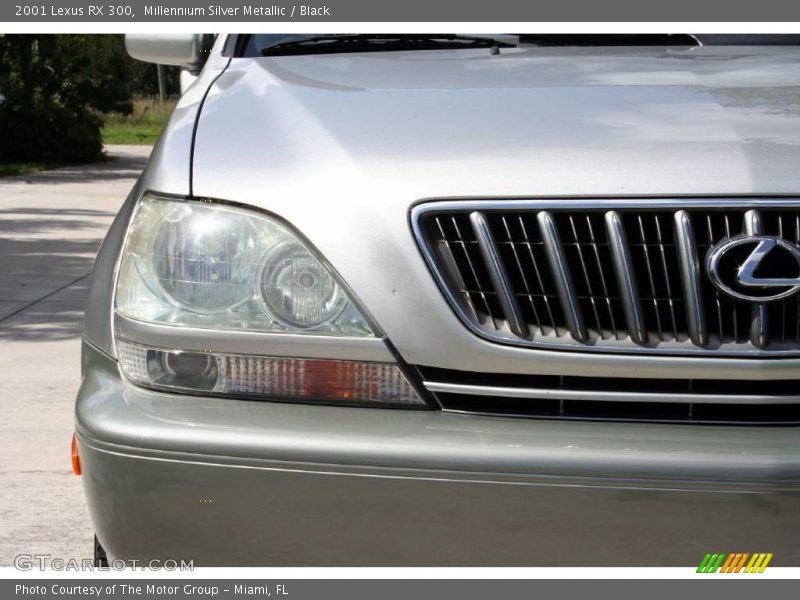 Millennium Silver Metallic / Black 2001 Lexus RX 300
