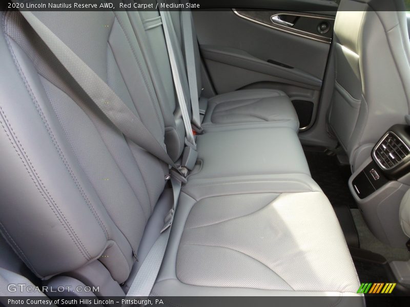 Rear Seat of 2020 Nautilus Reserve AWD