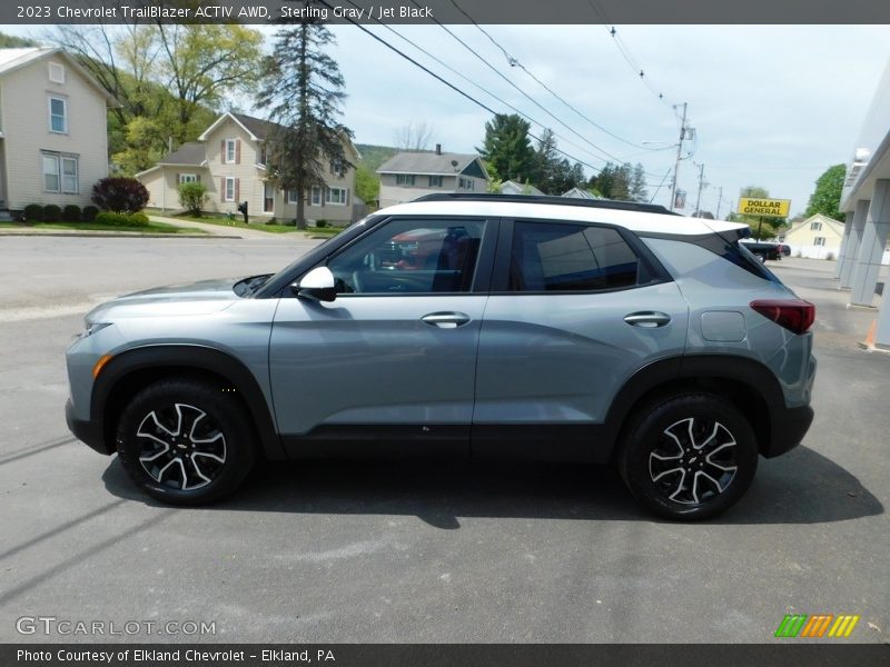 Sterling Gray / Jet Black 2023 Chevrolet TrailBlazer ACTIV AWD