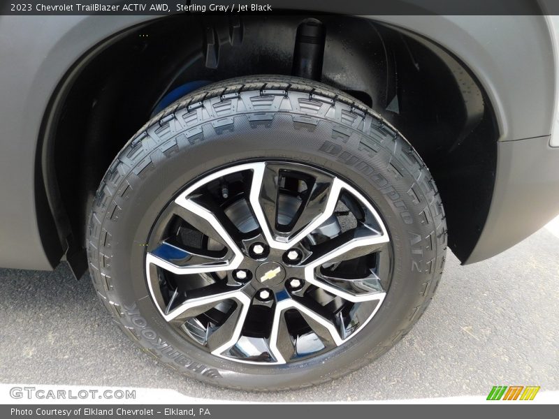 Sterling Gray / Jet Black 2023 Chevrolet TrailBlazer ACTIV AWD