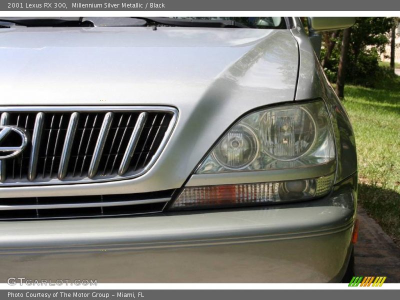 Millennium Silver Metallic / Black 2001 Lexus RX 300
