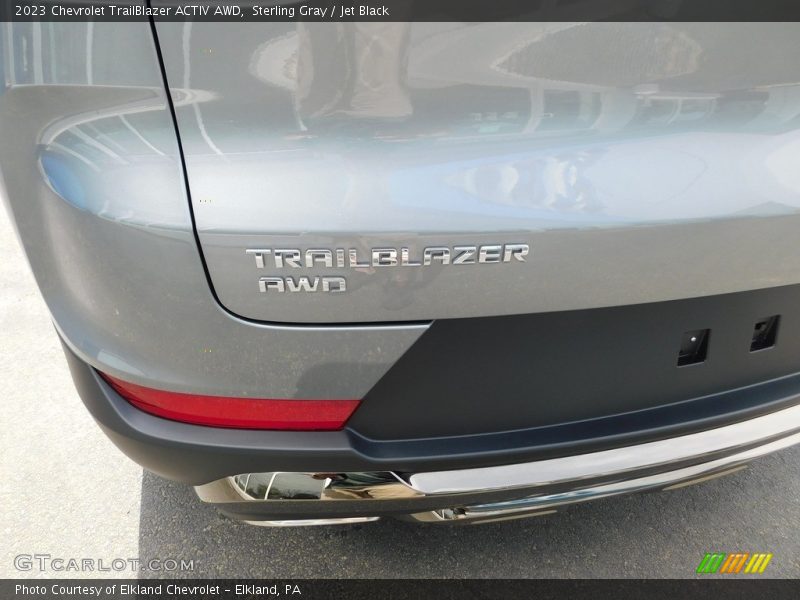 Sterling Gray / Jet Black 2023 Chevrolet TrailBlazer ACTIV AWD