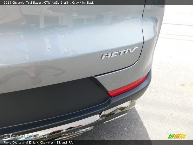 Sterling Gray / Jet Black 2023 Chevrolet TrailBlazer ACTIV AWD