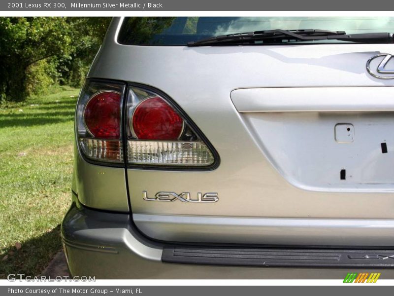 Millennium Silver Metallic / Black 2001 Lexus RX 300