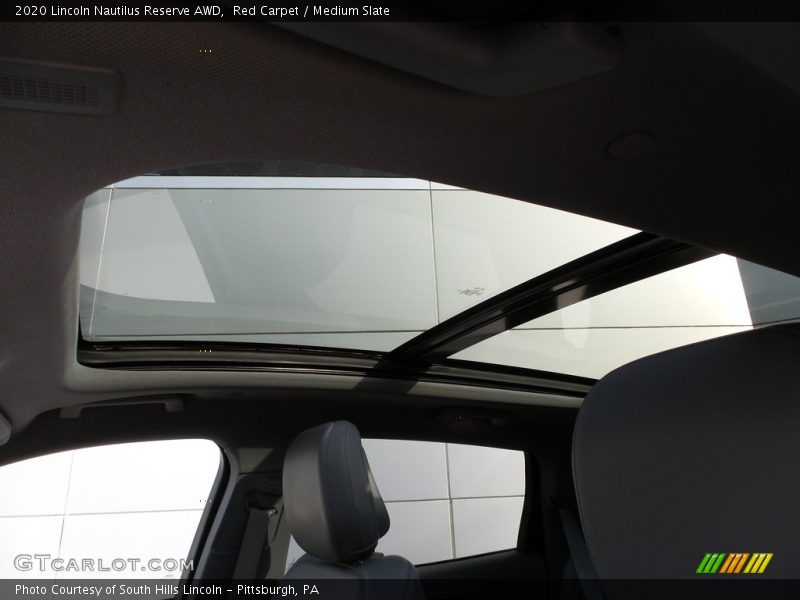 Red Carpet / Medium Slate 2020 Lincoln Nautilus Reserve AWD