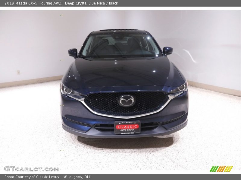 Deep Crystal Blue Mica / Black 2019 Mazda CX-5 Touring AWD