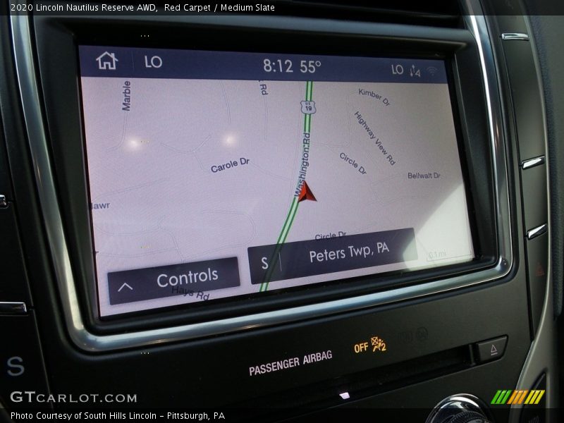 Red Carpet / Medium Slate 2020 Lincoln Nautilus Reserve AWD