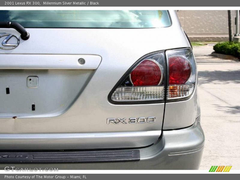 Millennium Silver Metallic / Black 2001 Lexus RX 300