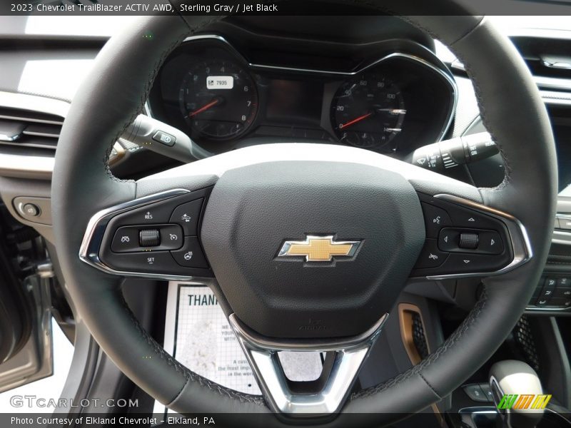 Sterling Gray / Jet Black 2023 Chevrolet TrailBlazer ACTIV AWD