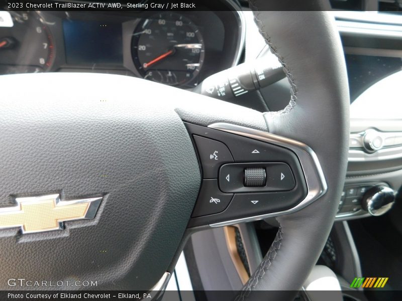 Sterling Gray / Jet Black 2023 Chevrolet TrailBlazer ACTIV AWD