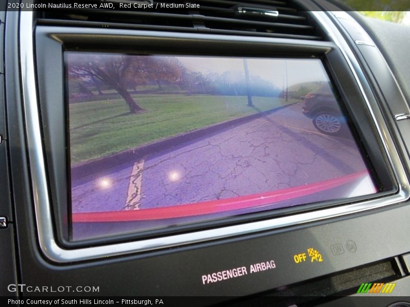 Red Carpet / Medium Slate 2020 Lincoln Nautilus Reserve AWD
