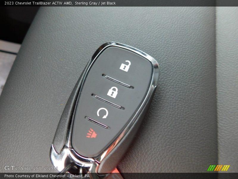 Sterling Gray / Jet Black 2023 Chevrolet TrailBlazer ACTIV AWD