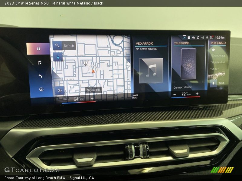 Controls of 2023 i4 Series M50