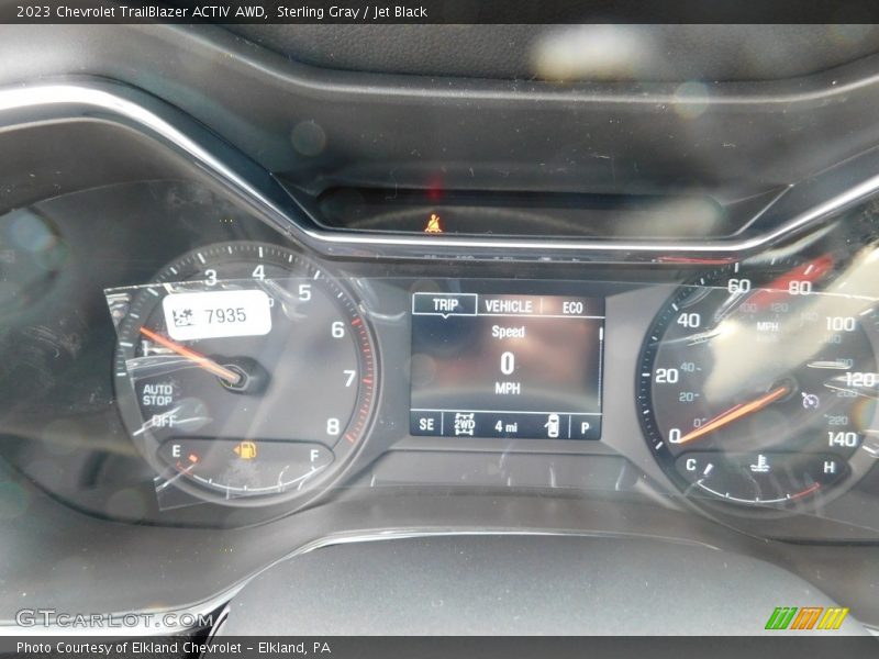 Sterling Gray / Jet Black 2023 Chevrolet TrailBlazer ACTIV AWD
