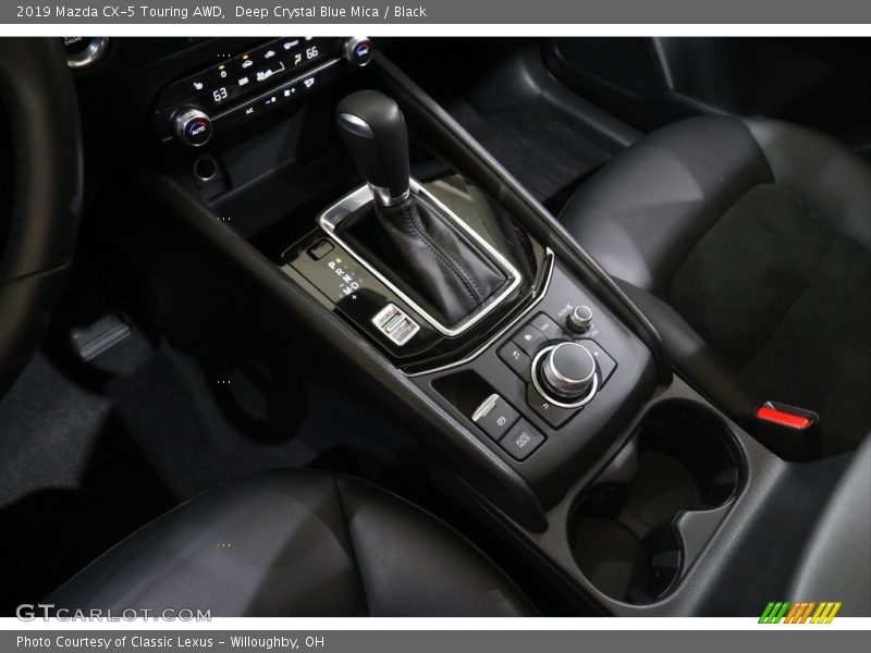 Deep Crystal Blue Mica / Black 2019 Mazda CX-5 Touring AWD