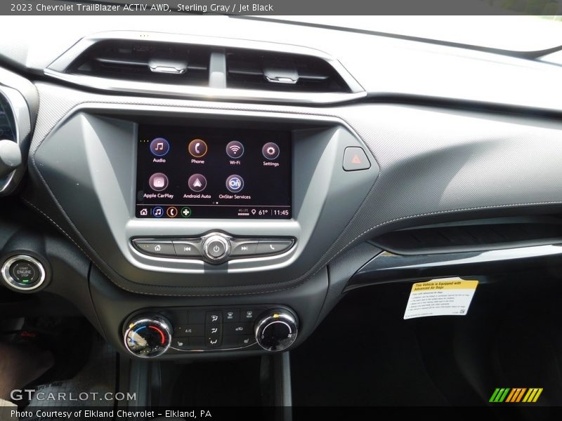 Sterling Gray / Jet Black 2023 Chevrolet TrailBlazer ACTIV AWD