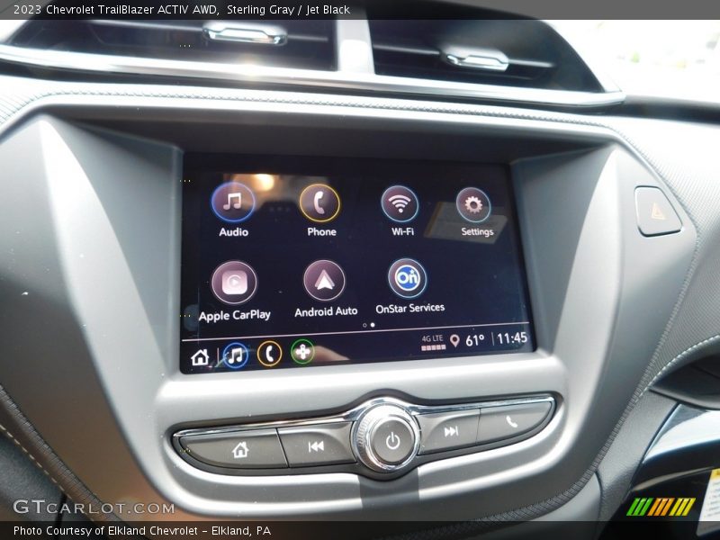 Sterling Gray / Jet Black 2023 Chevrolet TrailBlazer ACTIV AWD
