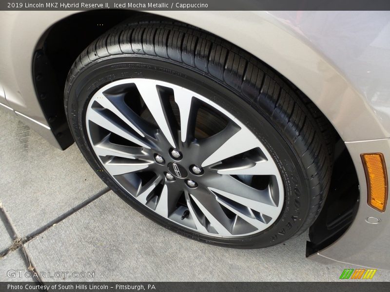 Iced Mocha Metallic / Cappuccino 2019 Lincoln MKZ Hybrid Reserve II