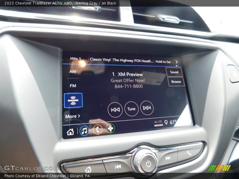 Sterling Gray / Jet Black 2023 Chevrolet TrailBlazer ACTIV AWD