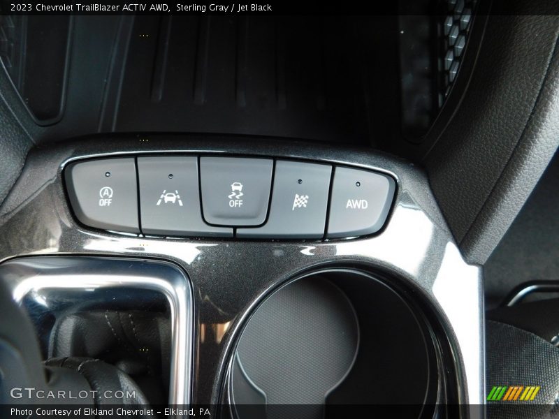 Sterling Gray / Jet Black 2023 Chevrolet TrailBlazer ACTIV AWD