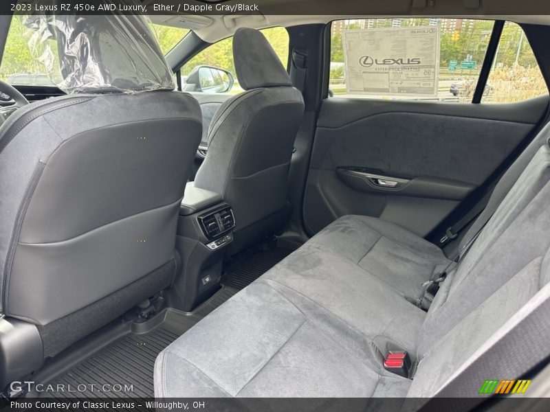 Rear Seat of 2023 RZ 450e AWD Luxury