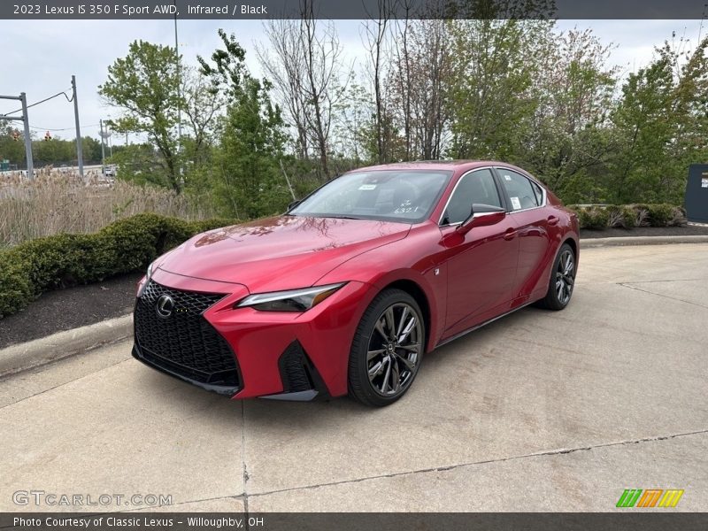Front 3/4 View of 2023 IS 350 F Sport AWD